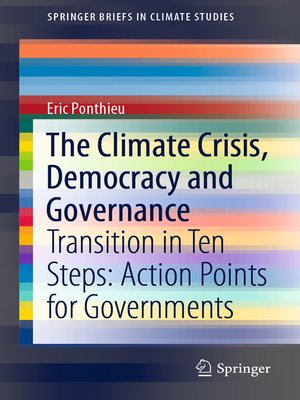 cover image of The Climate Crisis, Democracy and Governance